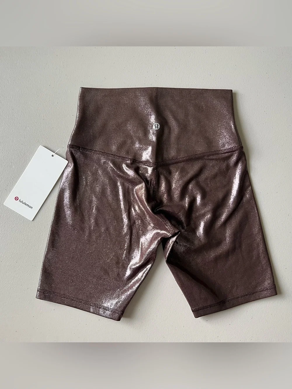 NWT Lululemon Align 8” Shine French Press Sz 6